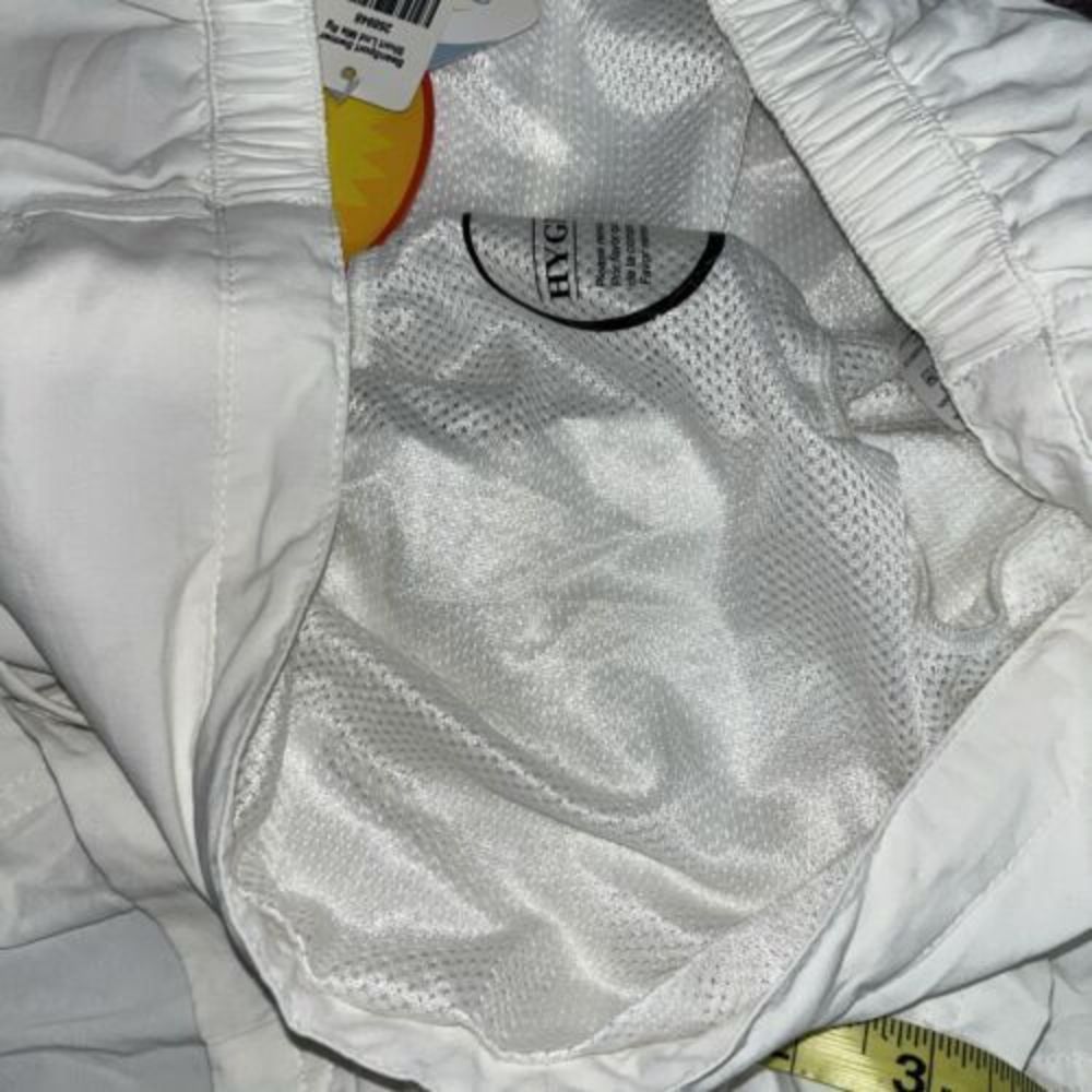 NWT LL Bean Nylon Shorts Women XS WHITE Nylon Drawstring Lined Outdoor UPF 50+ - Picture 7 of 7